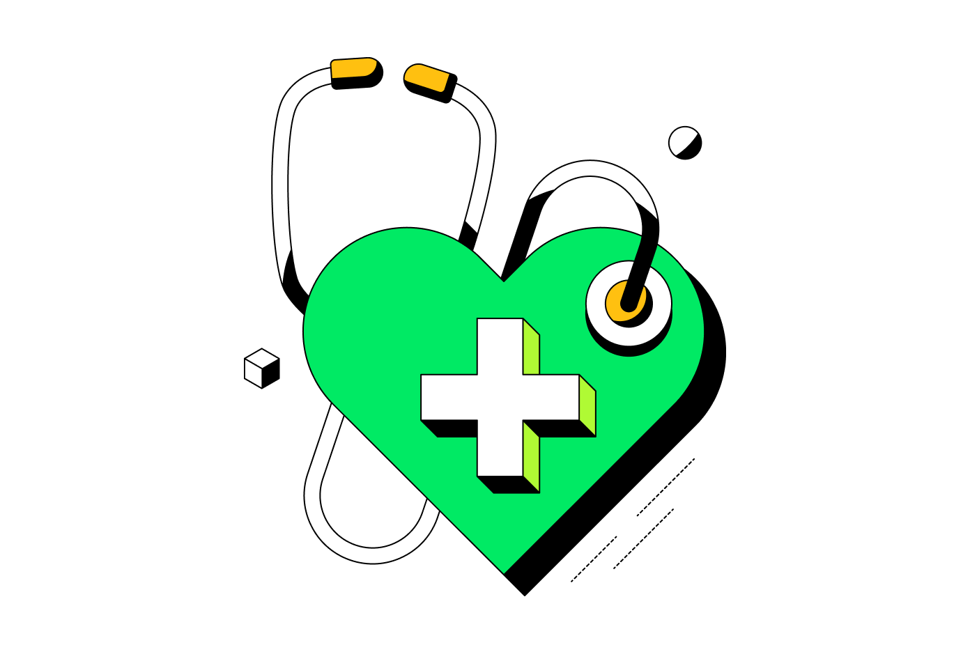 Icon representing healthcare 